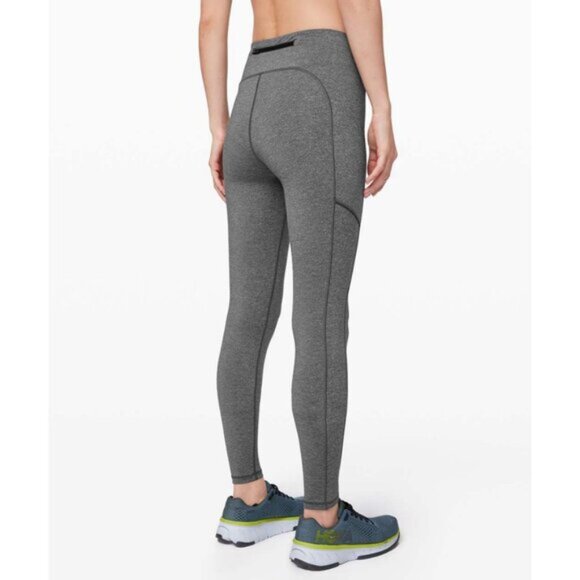 Lululemon Speed Up Tight Leggings Side Phone Pockets High Rise Waisted Tall Long - Picture 2 of 13